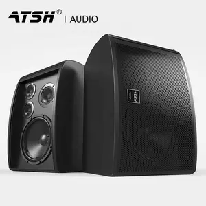 ATSH K-210 الصين سلك مكبر صوت الشركة المصنعة قوة كبيرة كبيرة مرحلة استوديو رصد حزمة بطاقة الصوت