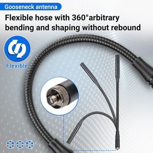Antenne flexible BAOFENG 33 cm SMA-F pour <span class=keywords><strong>radio</strong></span> Baofeng, accessoire bidirectionnel, logo personnalisé, vente en gros - Product Image 3