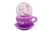 Op maat gemaakte sneeuwbol van hars met engel, sneeuwbollen, sneeuwbol cadeau's op maat voor bruiloft souvenirs, Valentijnsdag cadeaus