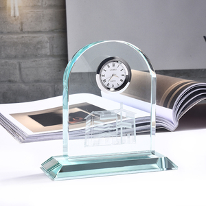 Nhà Máy Nóng Bán Ủng Hộ Đám Cưới Lưu Niệm Trở Lại Quà Tặng Pha Lê Đồng Hồ - Product Image 2