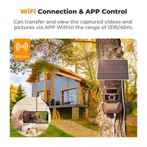 Caméra de chasse à enregistrement vidéo 2.7K, photos 24MP, angle PIR 120 degrés, étanche IP66-Options personnalisables pour tous les besoins - Product Image 2