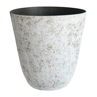 Planteur de jardin en résine, pot de plante composite en poudre de plastique, très grande taille, Recyclable à 100%, haute qualité