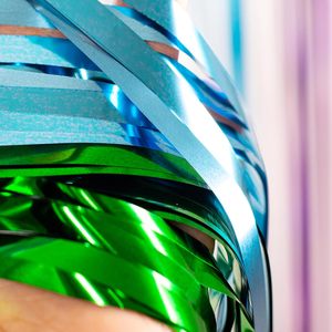 Festival Event Party Supplies 1*2M Multiple Size Colorful Metallic Foil Tinsel Fringe Door Curtain Wedding Backdrop Back School - Product Image 3