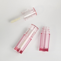 Flacons de teinture à lèvres translucides roses de 5 ml, tubes de gloss liquide, flacons de soin des lèvres pour collections Glass Skin