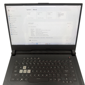 15.5" Inch 1920x1080 Screen Core I7-9750H Gen 2.6GHz 16GB/512GB Used Laptop for I7-9gen RTX1660ti Gaming Laptop I7-9gen - Product Image 4