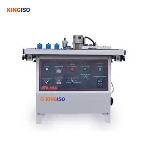 Kingiso Pvc Kleine Draagbare Meubels Handleiding Rand Banding Machine