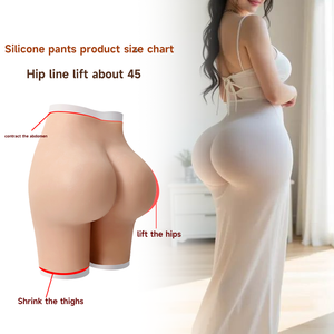 Big Hips and Booty <strong>Bum</strong> Fake Silicone Buttocks <strong>Enhancer</strong> <strong>Pant</strong> Silicone <strong>Pants</strong> Drag Queen Silicone Butt Plug - Product Image 1