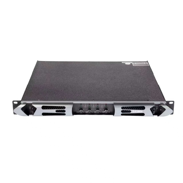 DA6K4 1U Professional Class D Digital Power Amplifier 4-Channel 600W HiFi Sound 2000W Output Active Type Audio