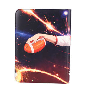 Mtg Tcg YuGiOh9 карман на молнии кожаный переплет для карт 900 карты 9 карманов с пользовательским логотипом PU коллектор сортированный Poke Mon Card фотоальбом - Product Image 6