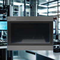 Monitor de Pantalla Táctil HMI PLC LicOS TPC1051Ni de 10 Pulgadas, Aluminio, Resolución 1024x600, 4G/WiFi, Pantalla de Automatización Industrial