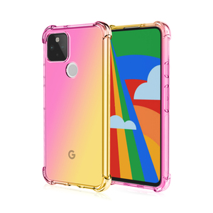 Keysion — <span class=keywords><strong>coque</strong></span> de téléphone portable, étui souple en tpu, anti-choc et dégradé, pour Google <span class=keywords><strong>Pixel</strong></span> 5 - Product Image 2