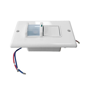 Infrared Sensor Switch Human Body Motion Inductive <strong>Light</strong> Switch American Standard Panel Motion Wall Installation 100V-240V <strong>PIR</strong> - Product Image 3