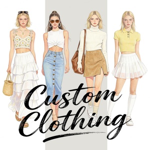 Custom Casual Women's Clothing Brand | OEM Service Available Customizable Waistline Decoration Design All Seasons Custom Logo - Product Image 1