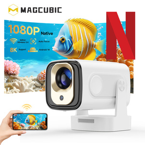 Proyector 330 ANSI 1080P para HY310 Android 14 Estéreo BT5.4 WiFi 6 con Control Remoto por Voz Automático para el Hogar - Product Image 1