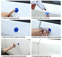 Outils PDR pour voiture Dispositif d'aspiration Equipement de débosselage pour voiture Kit de débosselage de carrosserie