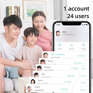 Báscula de baño digital personal inteligente, báscula de peso con Sensor profesional portátil, vidrio templado de dientes azules, hogar eléctrico - Product Image 5