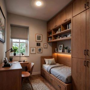 Meuble de rangement de style nordique, buffet personnalisé pour la chambre à coucher et le salon - Product Image 6