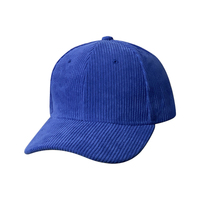 Czelrine Vintage Klassieke Mannen Vrouwen Blanco Corduroy Honkbalhoeden Aangepast Logo