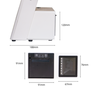 CE tiêu chuẩn cửa sổ Tablet PC điện dung bán lẻ POS tất cả trong một máy tính thiết bị đầu cuối màn hình cảm ứng POS - Product Image 5