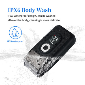 Rasoir électrique à deux lames alternatives tondeuse à cheveux pour hommes USB acier inoxydable batterie rechargeable rasoir tondeuse - Product Image 5