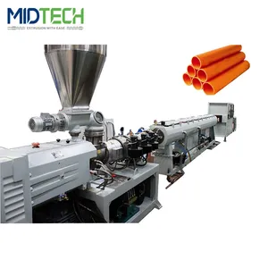 High production efficiency pipe making machine PVC pipe machine PVC pipe making machine Plastic Extruders twin screw extruder