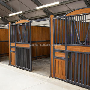 Establo Económico para Caballos, Estructura <span class=keywords><strong>de</strong></span> Acero y Bambú para Uso en <span class=keywords><strong>Granjas</strong></span> <span class=keywords><strong>de</strong></span> Caballos, Perros, Conejos y <span class=keywords><strong>Cerdos</strong></span>, con 1 Año <span class=keywords><strong>de</strong></span> Garantía - Product Image 5