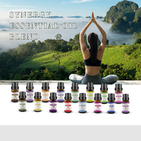 Marque privée d'aromathérapie organique de qualité thérapeutique pure 100% Relaxation Soulagement du stress Huile essentielle de sommeil OEM disponible