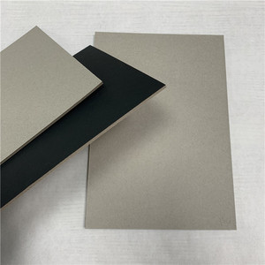 Carton noir peint 1,5 mm 2 mm, carton gris double face, feuilles de couleur noire - Product Image 5