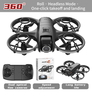Dron <span class=keywords><strong>YT3</strong></span> con Posicionamiento Óptico de Flujo, Cámara Dual, 3 Velocidades, Control Remoto, Juguete Aéreo - Product Image 4