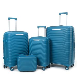 Hiện Đại Trọng Lượng Nhẹ Cứng PP Vali Với Tsa Khóa Đơn Giản Phong Cách Xe Đẩy Du Lịch Hành Lý Đặt <span class=keywords><strong>Polyester</strong></span> Lót - Product Image 6