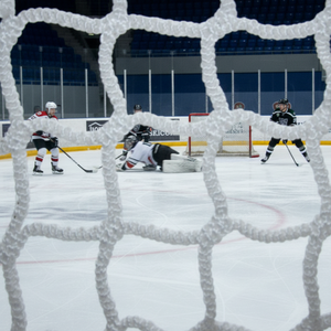 Filets <span class=keywords><strong>de</strong></span> hockey sur glace professionnels en métal personnalisés <span class=keywords><strong>de</strong></span> qualité supérieure, sans nœuds, pour l'entraînement - Product Image 4