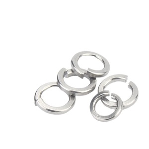 Split <b>Lock</b> Spring Washers 304 Stainless Steel Thickened Open Type DIN Standard Grade A Custom Made - Product Image 2