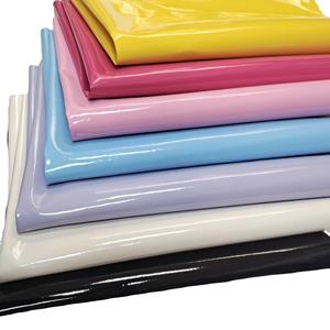 Suave reflectante 0,65mm espejo imitación PU Artificial Faux sintético charol tela para bolso zapatos silla bolsos - Product Image 1