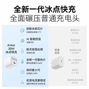 Anker PD 30W Fast Charging Head <b>Charger</b> <b>Type</b>-<b>C</b> Port National Standard Plug - Product Image 4