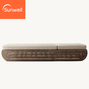 <span class=keywords><strong>Tumbona</strong></span> comercial para piscina de Hotel al aire libre, muebles de ratán sintético, <span class=keywords><strong>tumbona</strong></span> de playa de mimbre para piscina de playa - Product Image 6