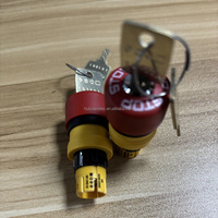 Tombol Stop Darurat Eao Model 61-5441.4/K, Sakelar Industri Merah