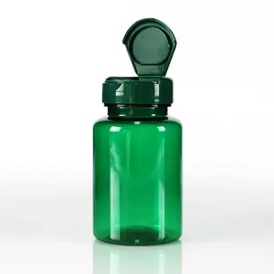 Benutzer definierte 100cc-750cc Medizin flasche für Pillen Kapsel PET Flip Cap Flasche Gesundheits pille Plastik flasche