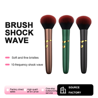 Neuer Stil Mini Tragbarer Vibrator Erotikspielzeug für Frauen Make-up-Pinsel-Form Diskreter Vibrator Nippel G-Punkt Klitoris-Stimulator
