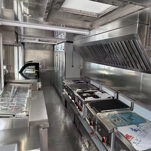 Remorque alimentaire de luxe avec cuisine complète, camion de restauration de pizzas, remorque de concession de restaurant, foodtruck, chariot de vente de hot-dogs mobile - Product Image 3