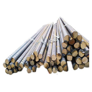 Varilla de Acero Corrugada de Longitud Personalizada, Barra de Acero Deformada de Bajo Contenido de Carbono para Estructuras de Hormigón - Product Image 1