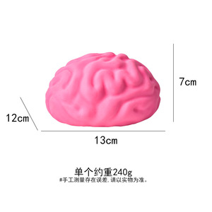 Onr Onr-8876t Produit phare transfrontalier, balle de décompression cérébrale en plastique extra large, à pétrissage et à rebond lent, unisexe 14 - Product Image 4