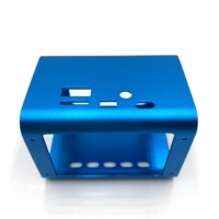 Caja de aluminio con carcasa de Color, caja electrónica