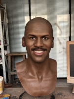 Figurine de cire de joueur de football grandeur nature bien conçue à vendre