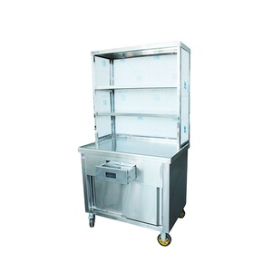 VICTORY 304 acier inoxydable mis en place un décrochage snack chariot inox lait thé chariot ss camion de nourriture pour d'autres fournitures d'hôtel et de restaurant - Product Image 1