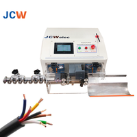 Équipement de dénudage de coupe de câble multiconducteur automatique d'approvisionnement d'usine de JCW-CS08 Fabrication efficace de câble de machine de bande de coupe