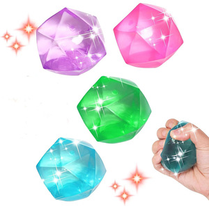 Ice <strong>Cube</strong> Square Sensory Toy Stress Ball Squishies Squeeze Toys For Adults Kids Toys Party Favors - Product Image 5