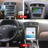 Radio Android de 10.4 Pulgadas con GPS, Navegación, Pantalla Táctil para Auto, Reproductor de DVD, Compatible con Carplay, para Lexus IS250/IS300/IS350 2006-2012, DSP