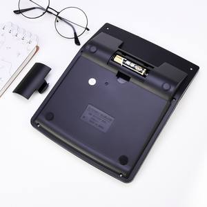 Calculatrice de bureau solaire Joinus Js766 à 12 chiffres, double alimentation, couleur argent, calculatrice à usage général - Product Image 3