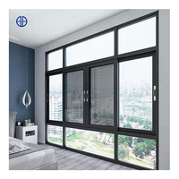Sistema Residencial de diseño moderno personalizado, precio de fábrica de aluminio con ventanas correderas, venta al por mayor