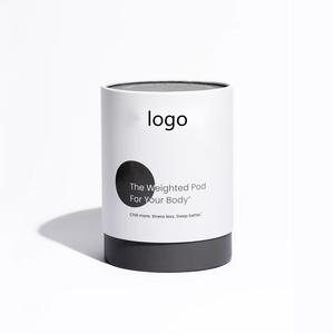 Manta ponderada para rodillas, gris oscuro, con gránulos de plástico, terapéutica, para primavera y otoño, de color liso, acolchada de forro polar - Product Image 5